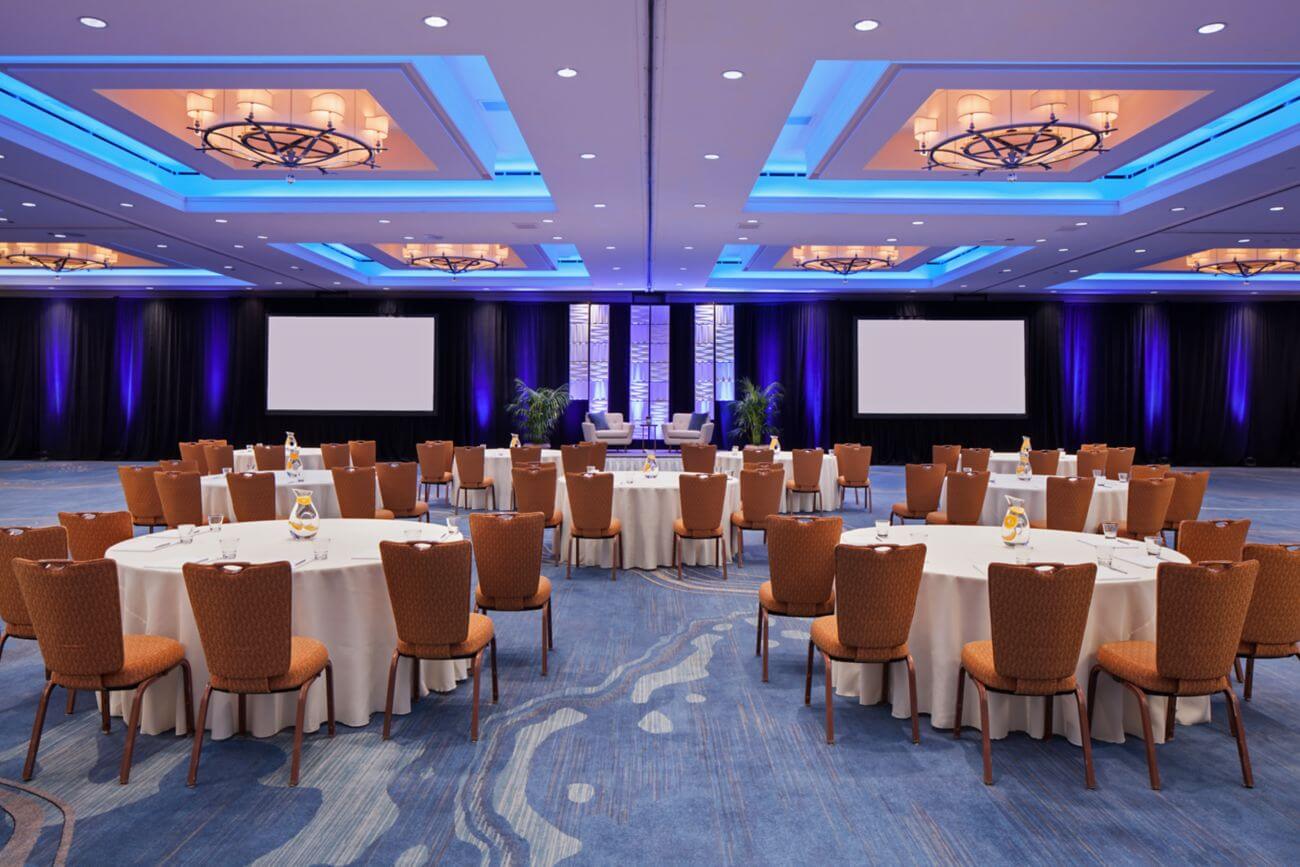 Ruchard Henry Dana Ballroom at the Laguna Cliffs Marriott Resort & Spa