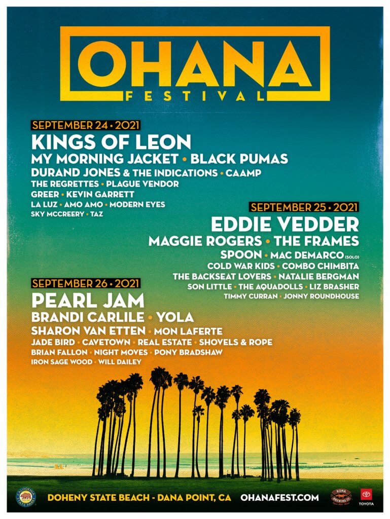 Ohana Music Festival Lineup