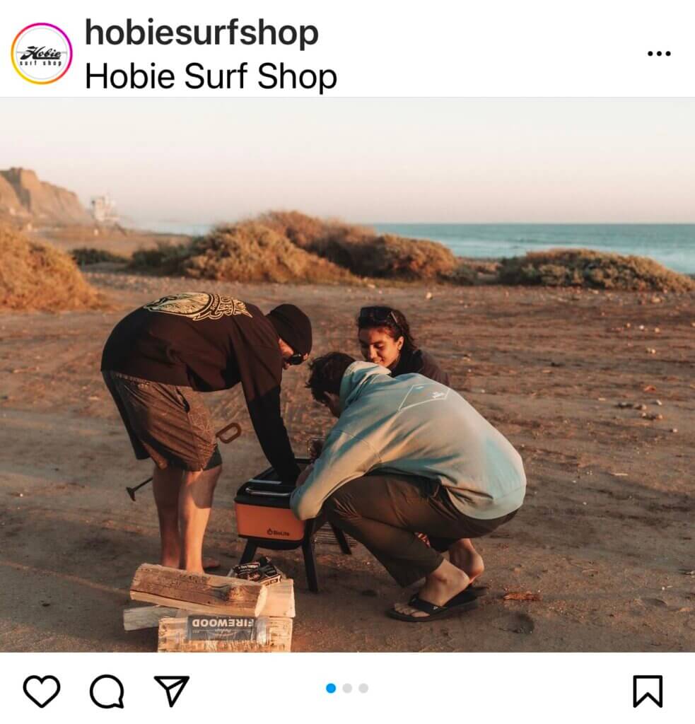 gifts from Hobie Surf Shop