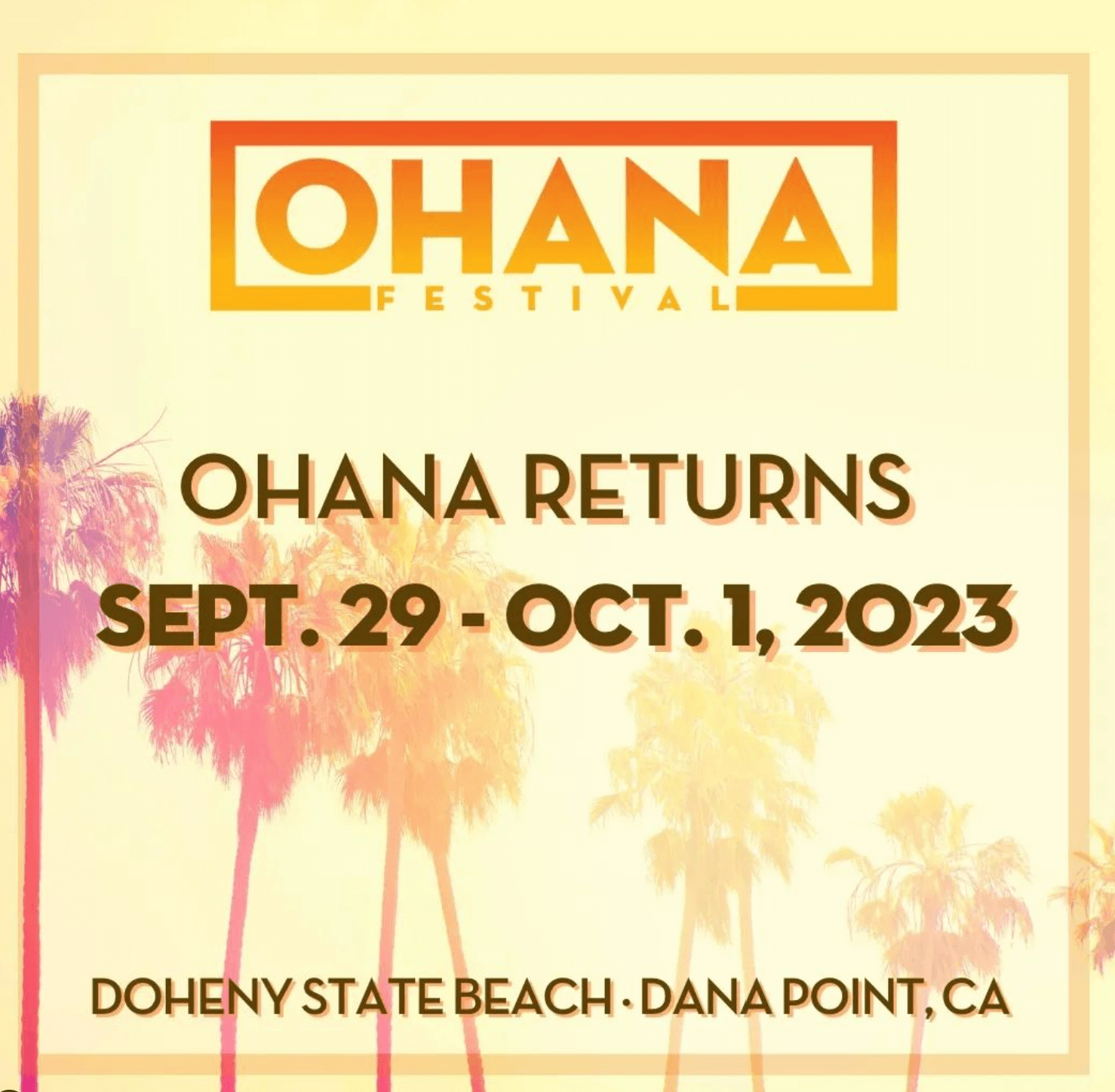 Ohana Festival 2023 Visit Dana Point