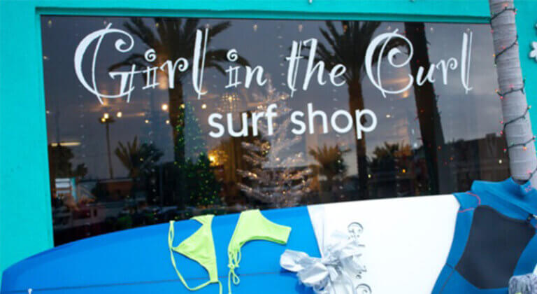 Girl in the Curl Surf Shop