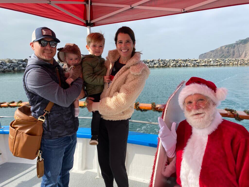 Boat Ride with Santa