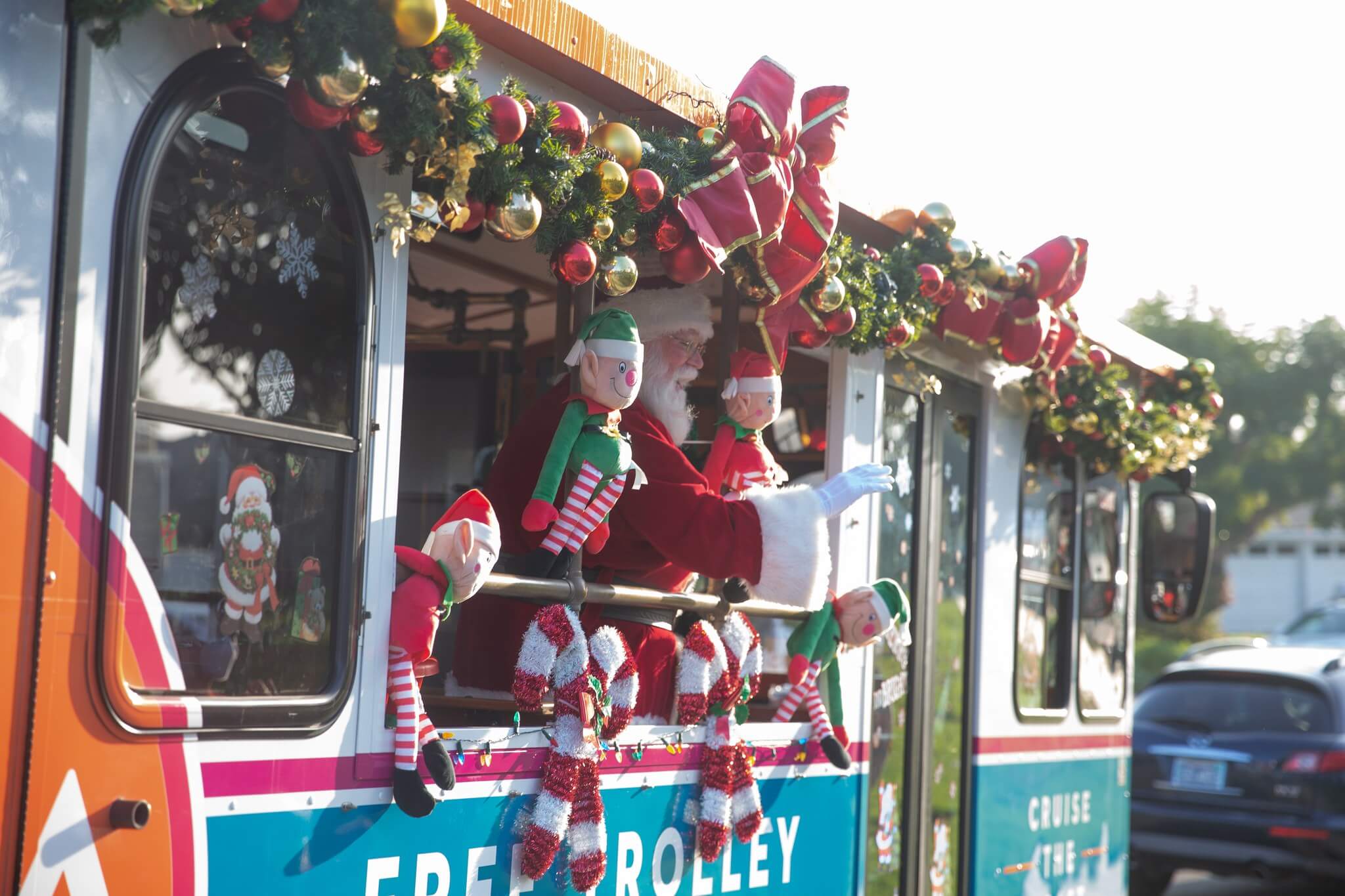 Santa’s Jolly Trolley