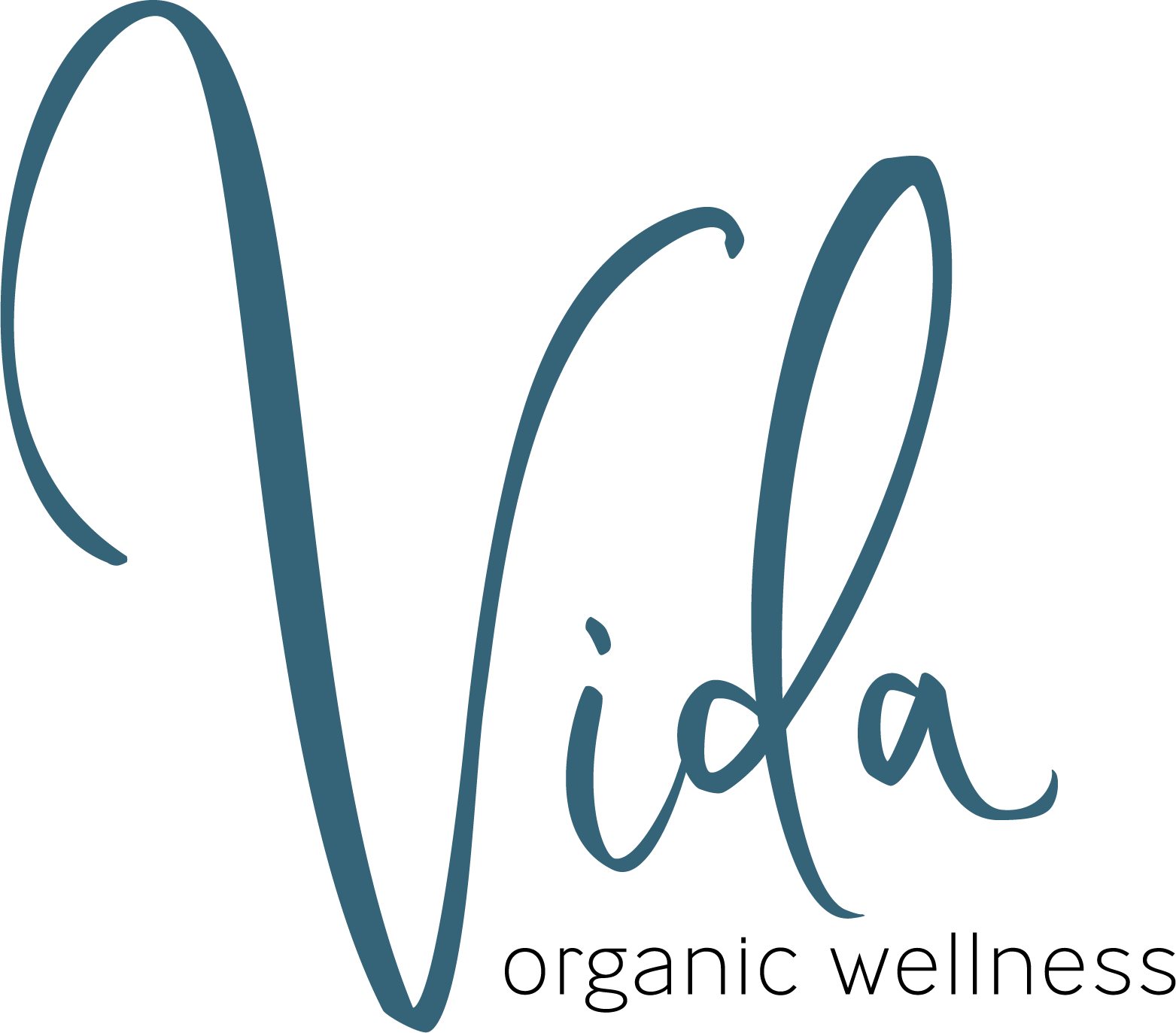 Vida Organic Wellness Logo